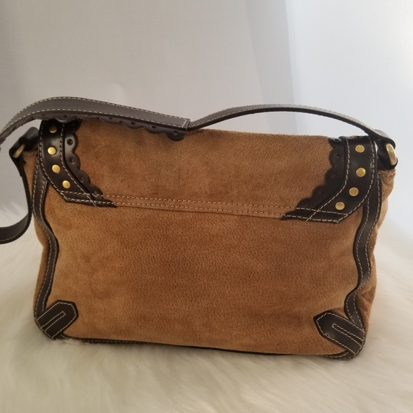 New Wilsons leather brown/tan shoulder bag - Picture 7 of 8